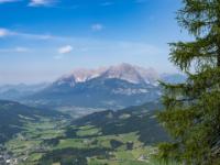 Ausblick Richtung Wilder Kaiser